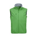 Basic Softshell Vest apple green