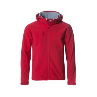 Basic Hoody Softshell - Red