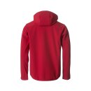 Basic Hoody Softshell - Red