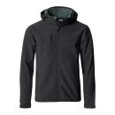 Basic Hoody Softshell - Black