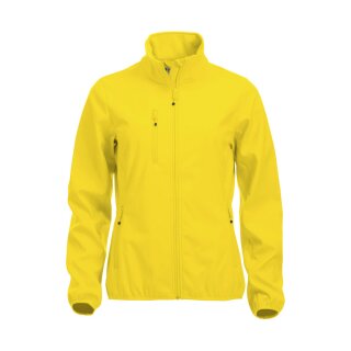 Basic Softshell Jacket Ladies - Lemon