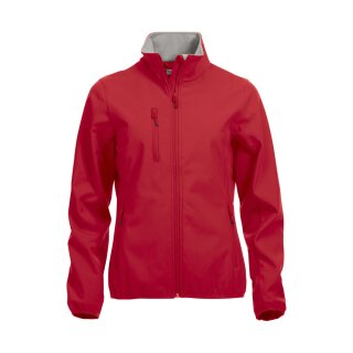 Basic Softshell Jacket Ladies - Red