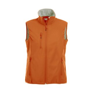 Basic Softshell Vest Ladies - Blood Orange