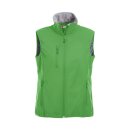 Basic Softshell Vest Ladies - Apple Green