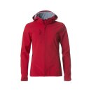 Basic Hoody Softshell Ladies - Red