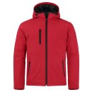 Padded Hoody Softshell - Red