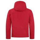 Padded Hoody Softshell - Red