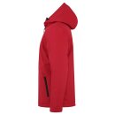 Padded Hoody Softshell - Red