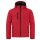 Padded Hoody Softshell - Red