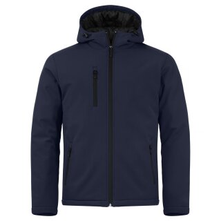 Padded Hoody Softshell - Dark Navy