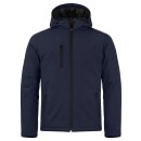 Padded Hoody Softshell - Dark Navy