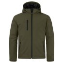 Padded Hoody Softshell - Fog Green