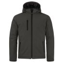 Padded Hoody Softshell - Dark Grey