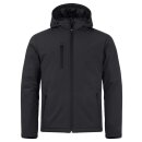 Padded Hoody Softshell - Black