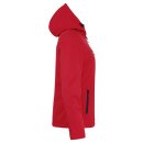 Padded Hoody Softshell Women - Red