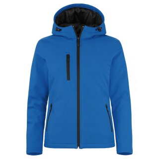 Padded Hoody Softshell Women - Royalblue