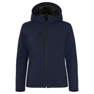Padded Hoody Softshell Women - Dark Navy