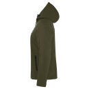 Padded Hoody Softshell Women - Fog Green