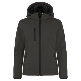 Padded Hoody Softshell Women - Dark Grey