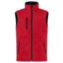 Padded Softshell Vest - Red