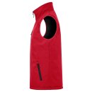 Padded Softshell Vest - Red