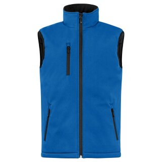 Padded Softshell Vest - Royalblue