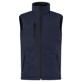Padded Softshell Vest - Dark Navy