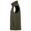 Padded Softshell Vest - Fog Green