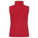 Padded Softshell Vest Women - Red