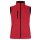 Padded Softshell Vest Women - Red