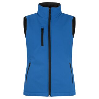 Padded Softshell Vest Women - Royalblue