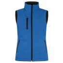 Padded Softshell Vest Women - Royalblue