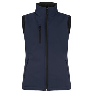 Padded Softshell Vest Women - Dark Navy