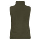 Padded Softshell Vest Women - Fog Green