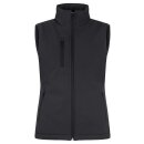 Padded Softshell Vest Women - Black