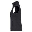 Padded Softshell Vest Women - Black