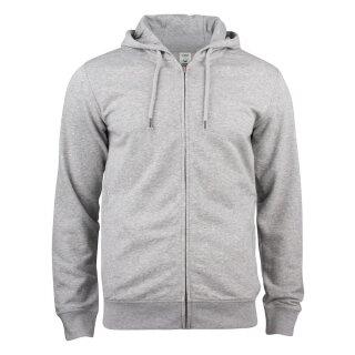 Premium Oc Hoody Full Zip - Grey Melange
