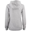 Premium Oc Hoody Full Zip Women - Grey Melange