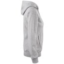Premium Oc Hoody Full Zip Women - Grey Melange