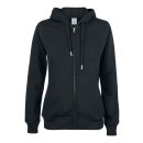 Premium Oc Hoody Full Zip Women - Black