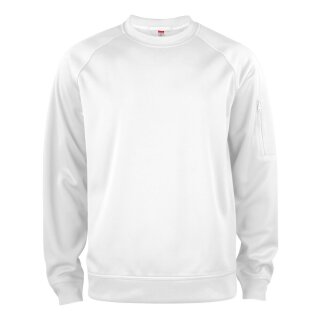 Basic Active Roundneck - White