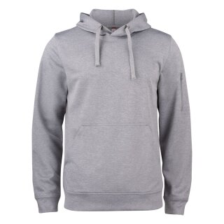 Basic Active Hoody - Grey Melange