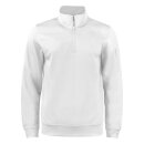 Basic Active Half Zip - White