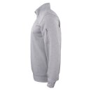 Basic Active Half Zip - Grey Melange