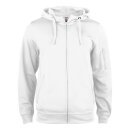 Basic Active Hoody Full Zip - White