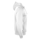 Basic Active Hoody Full Zip - White