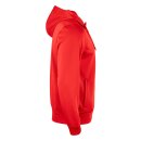 Basic Active Hoody Full Zip - Red