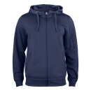 Basic Active Hoody Full Zip - Dark Navy