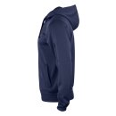 Basic Active Hoody Full Zip - Dark Navy