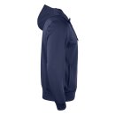 Basic Active Hoody Full Zip - Dark Navy